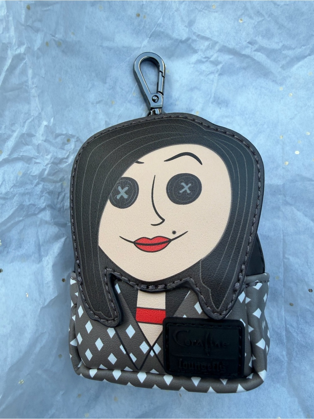 New Loungefly Coraline Blind Box Coin Purse Bag Charm “Mother”